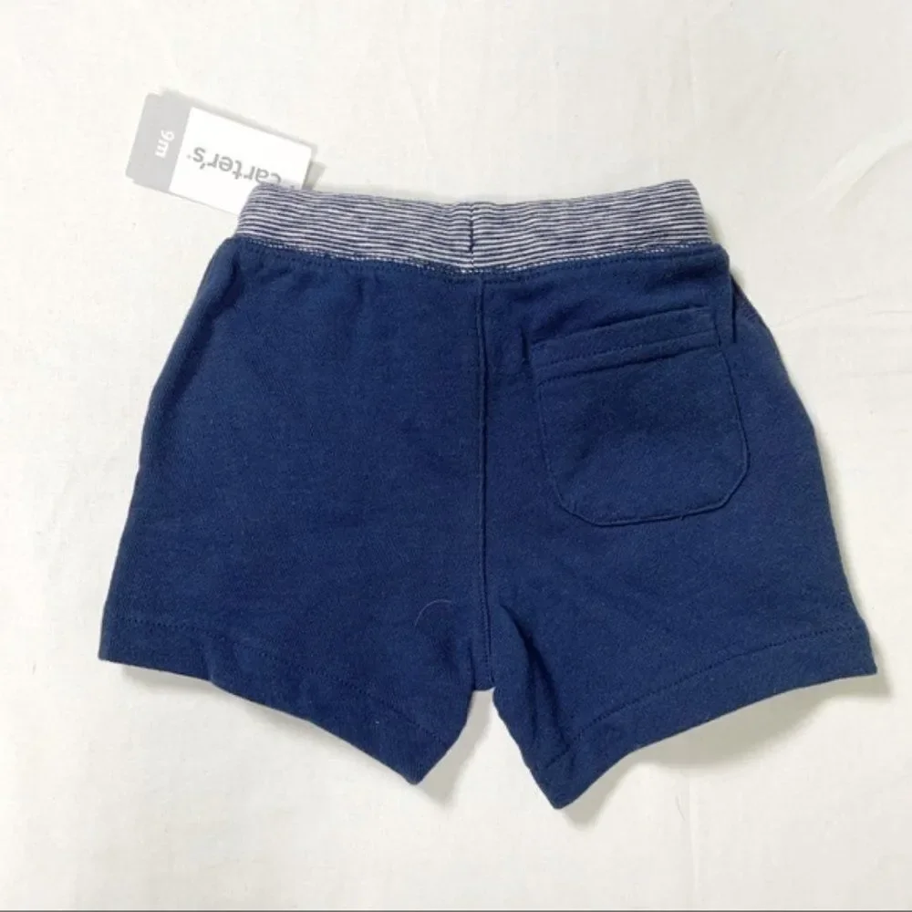 CLEARANCE! Blue Carter’s Drawstring Shorts Size 9M NWT
